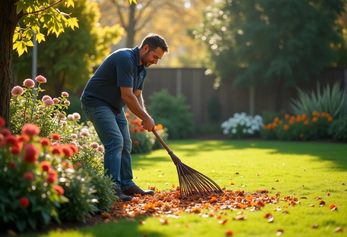 jardin propre