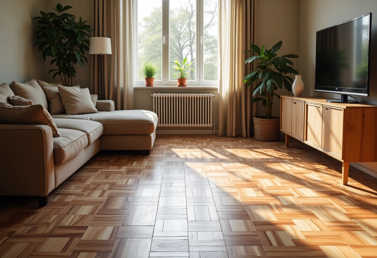 parquet moche