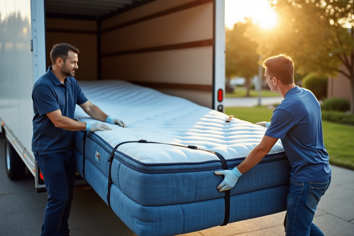 matelas déménagement